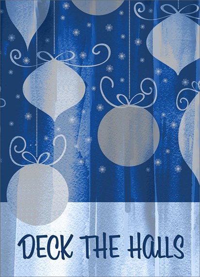 Blue Gradient Ornaments