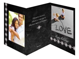 Medallion Snowflakes Tri-Fold