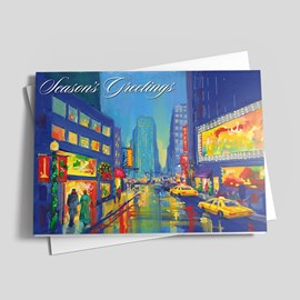 City Reflections Holiday Card