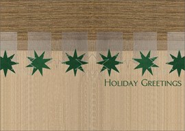 Holiday Green Stars