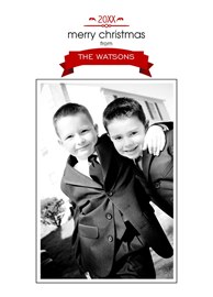 Family Christmas Red