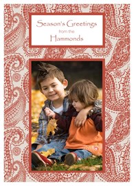 Paisleys of Red