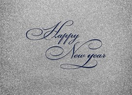 Glittered New Year