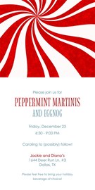 Peppermint Martinis