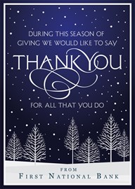 Seasonal Thank You