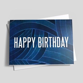 Bold Swirl Birthday