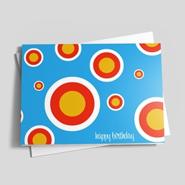 Blue and Orange Dots