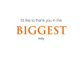 In The Biggest Way