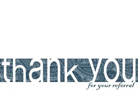 Big Referral Thank You