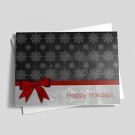 Snowflakes with a Bow
