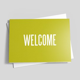 Bold Welcome