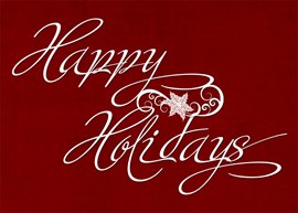 Center Holly Holidays
