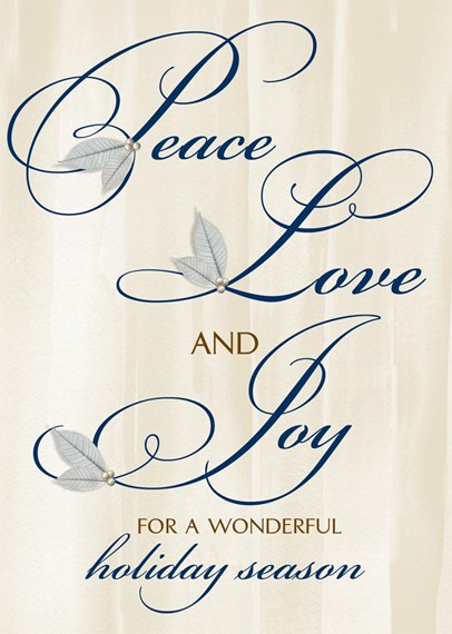 Peace, Love & Joy Holly