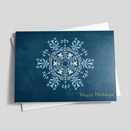 Intricate Snowflake Blues
