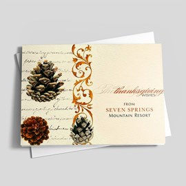 Pinecones of Thanks