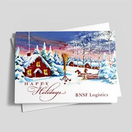 Cozy Winter Scene
