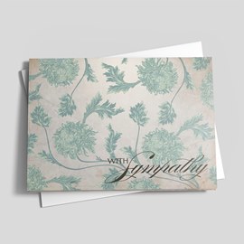 Antique Floral Sympathy