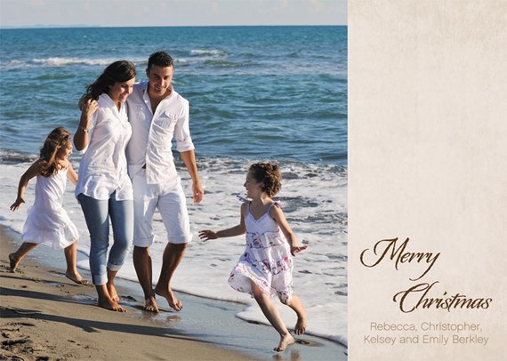 Tan Simple Christmas
