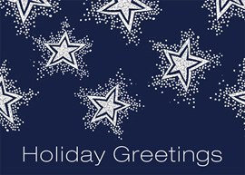 White Stars on Navy
