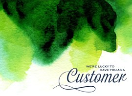 Green Abstract Watercolor