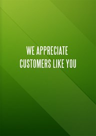 Green Customer Appreciation