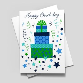 Gifts with Confetti