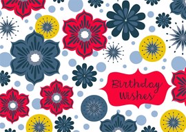 Spring Flowers Birthday
