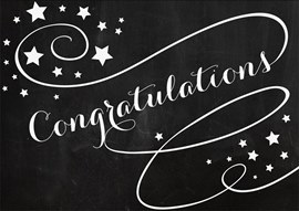 Starry Congratulations