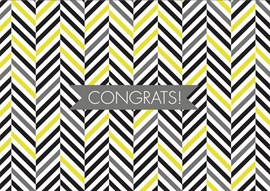 Gray Ribbon Chevron