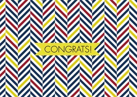 Yellow-Green Ribbon Chevron