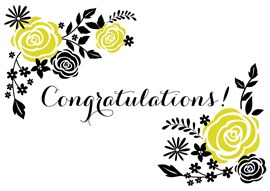 Bright Flower Congratulations