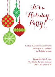 Holiday Hanging Ornaments