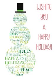 Holiday Phrases Snowman