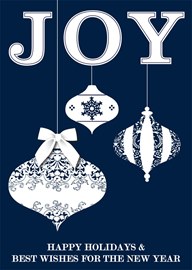 Blue Joy Hanging Ornaments