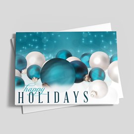 Ice Blue Ornaments