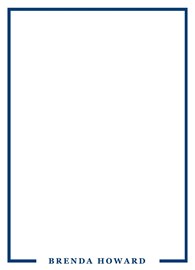Navy + Outlined