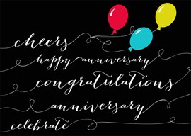 Black Balloons Anniversary