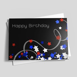 Black Swirly Stars