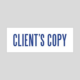 Client's Copy