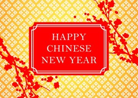 Gold & Red Chinese New Year