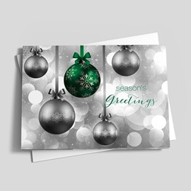 Hanging Green Ornaments