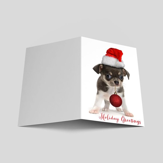 Puppy Holiday Greetings
