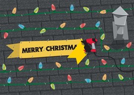 Topside Greeting Roofing Card