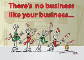 Holiday Tools Holiday Card