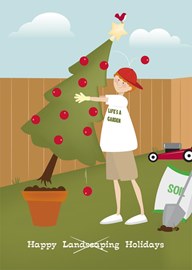 Life's A Garden Landscaping Card