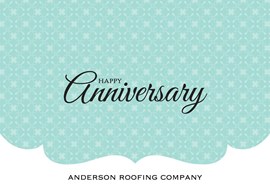 Amid Stars Anniversary Card