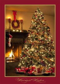 Warm Glow Holiday Card