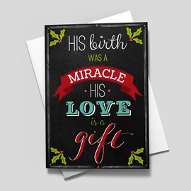 Chalkboard Christmas Gift