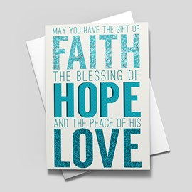 Faith Hope and Love