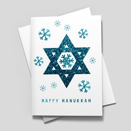 Brilliant Blue Hanukkah